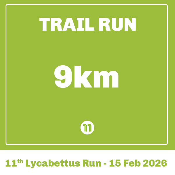 11th Lycabettus Run – Trail – 9km