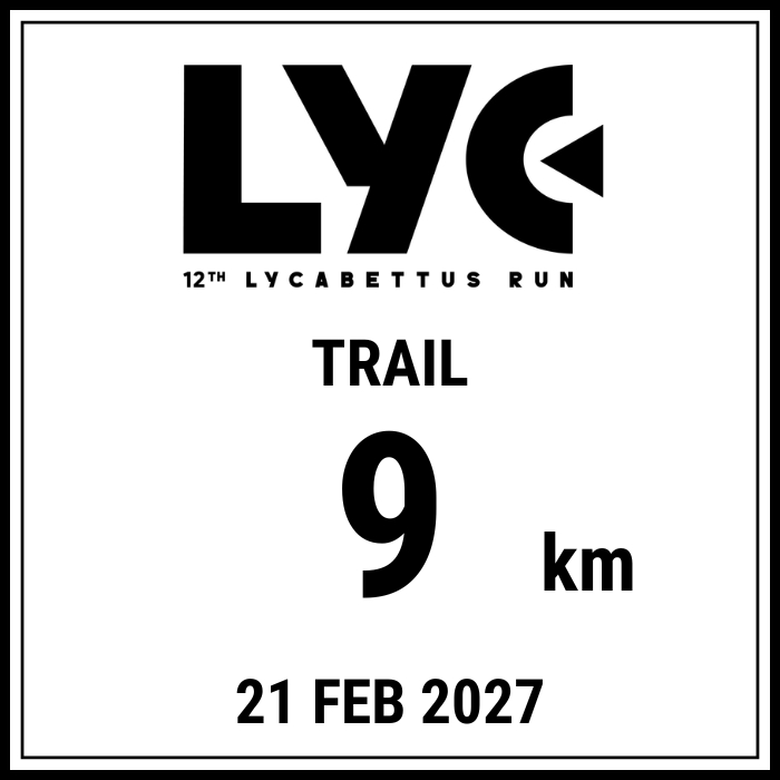 12th Lycabettus Run – Trail – 9 km